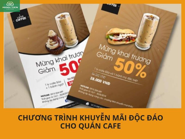 khai truong quan cafe