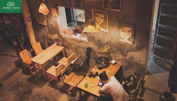 khai truong quan cafe